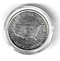 USA  Half Dollar1952 - kolikko  hopeaa 12,5 g 0,900 pillerissä