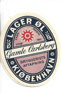 Carlsberg  Gamle Carlsbergolutetiketti