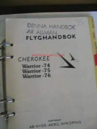 Flyghandbok/Cherokee/  AB NYGE-AERO