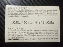 Hellas Jenkki -sarja Uudet aseet nro 16