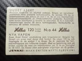 Hellas Jenkki -sarja Uudet aseet nro 44