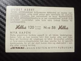 Hellas Jenkki -sarja Uudet aseet nro 58