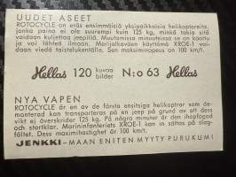 Hellas Jenkki -sarja Uudet aseet nro 63