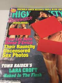High Society 2000  February.  Aikuisviihdelehti K-18
