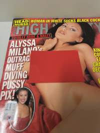 High Society 1999  August.  Aikuisviihdelehti K-18