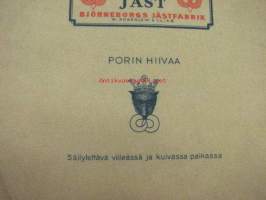 Porin hiivaa / Porin Hiivatehdas / W. Rosenlew &amp; Co., Ab -hiivapakkauksen kääre