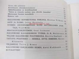 Maa on ikuinen. Viljami Kalliokosken 60-vuotisjuhlajulkaisu