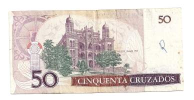 Brasilia 50 Cruizeiros 1986  seteli