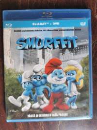 Smurffit blu-ray+dvd suomitekstein