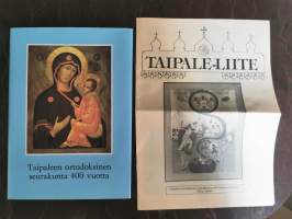 Taipaleen ortodoksinen seurakunta 400 vuotta + Aamun Koiton Taipale-liite (nro 21/1993)