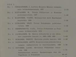 Kuopion luonnon ystäväin yhdistyksen julkaisuja sarja B osa 1