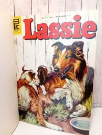 Lassie vuosikirja 1964 nrot 2-7 ja Rin Tin Tin  nrot 1-5