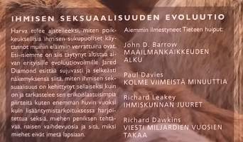Miksi seksi on hauskaa - Ihmisen seksuaalisuuden evoluutio.  ( Erotiikka, rakastaminen, seksologia, seksuaalinen käyttäytyminen )