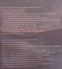 Myöhempien kesien jumalat - Los dioses de los veranos ulteriores.  ( Runot )