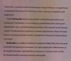 Veritaudit.  ( Lääketiede, sairaudet )