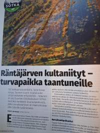 Metsästys 4 / 2025. Tietoa eläimistä mm. ahmasta neljä sivua. Opastusta pyssyn hankinnasta peltojen lähellä liikkumiseen ja retkeilyynkin