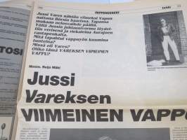 Vappuneekeri 1996 -vappulehti, Turun Sanomalehtimiesyhdistys vappujulkaisu, sis. Reijo Mäki Novelli - Vareksen viimeinen vappu
