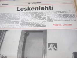 Vappuneekeri 1996 -vappulehti, Turun Sanomalehtimiesyhdistys vappujulkaisu, sis. Reijo Mäki novelli - Vares ja joulun ihme