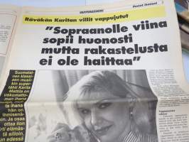 Vappuneekeri 1996 -vappulehti, Turun Sanomalehtimiesyhdistys vappujulkaisu, sis. Reijo Mäki novelli - Vares ja joulun ihme