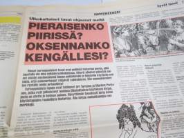 Vappuneekeri 1996 -vappulehti, Turun Sanomalehtimiesyhdistys vappujulkaisu, sis. Reijo Mäki novelli - Vares ja joulun ihme