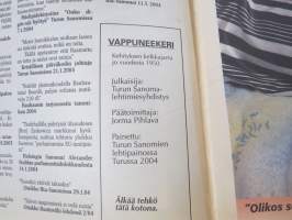 Vappuneekeri 2004 -vappulehti, Turun Sanomalehtimiesyhdistys vappujulkaisu