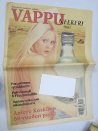 Vappuneekeri 2003 -vappulehti, Turun Sanomalehtimiesyhdistys vappujulkaisu