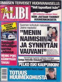 (Uusi) Alibi 2000 N:o 9.  Sosiaalivirkailijan surma Oulussa. Pornotähti Henry Saaren huumekohu. Pudasjärven lumihautamurha. Viikingin tuomio. Puukotus poikamiesillas