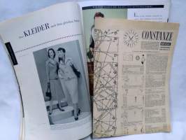 Constanze Mode 1955 muotilehti