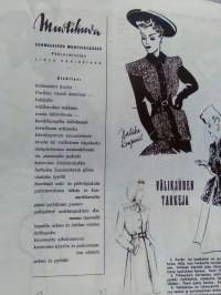 Muotikuva No 1 1944 (1.ilmestynyt numero) muotilehti