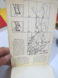 Shell maantiekartta Suomi - Finland - Vägkarta över Finland - Road Map -Foldex taittokartta, koko Suomi