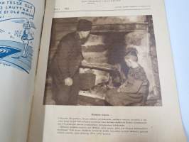 Urheilukuvasto 1952 nr 1 - Urheilijan Talvi, kansikuva Veikko Hakulinen