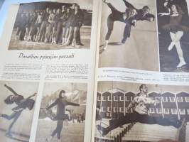 Urheilukuvasto 1952 nr 1 - Urheilijan Talvi, kansikuva Veikko Hakulinen