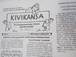 Arijoutsin kevätpippuri 1960 -pilalehti, takakansikuva Citroën ID 19 / ID Break mainos