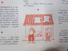 Arijoutsin kevätpippuri 1960 -pilalehti, takakansikuva Citroën ID 19 / ID Break mainos