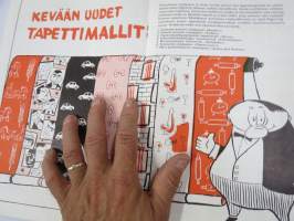 Arijoutsin kevätpippuri 1960 -pilalehti, takakansikuva Citroën ID 19 / ID Break mainos