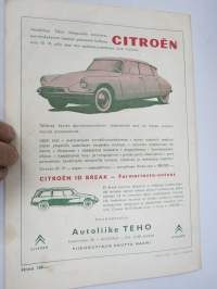 Arijoutsin kevätpippuri 1960 -pilalehti, takakansikuva Citroën ID 19 / ID Break mainos