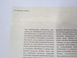 Teekkari 1961 nr 2, Galaksit, Uuno Saarnio - voiko äänetön olla lukumäärä?, Seppo Heikinheimo - Tractatus Electronicus Tempestivus, Aviaattoreiden heimo, ym.