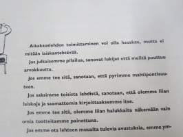 Teekkari 1949 nr 2-3 nr, Tempauskäsky, H. Grubitsch (kemisti, luennoi) - &quot;Studentenleben in Österreich nach dem Krieg&quot; (varsin myötämielinen juttu natsien...