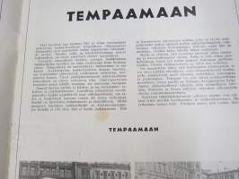 Teekkari 1949 nr 2-3 nr, Tempauskäsky, H. Grubitsch (kemisti, luennoi) - &quot;Studentenleben in Österreich nach dem Krieg&quot; (varsin myötämielinen juttu natsien...