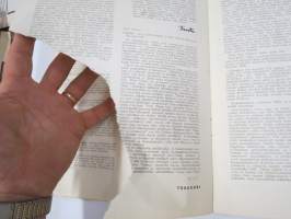 Teekkari 1949 nr 2-3 nr, Tempauskäsky, H. Grubitsch (kemisti, luennoi) - &quot;Studentenleben in Österreich nach dem Krieg&quot; (varsin myötämielinen juttu natsien...