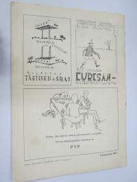 Teekkari 1949 nr 2-3 nr, Tempauskäsky, H. Grubitsch (kemisti, luennoi) - &quot;Studentenleben in Österreich nach dem Krieg&quot; (varsin myötämielinen juttu natsien...