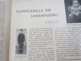 Hakku - Pioneerien lehti 1941 nr 4, Kymen Pioneerien kummilapsi Ritva Lemmikki Flinnck (jonka isä kaatui Talvisodassa) - Pohjolan Pioneerien kummilapsi Väinö Laurila