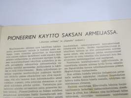 Hakku - Pioneerien lehti 1941 nr 4, Kymen Pioneerien kummilapsi Ritva Lemmikki Flinnck (jonka isä kaatui Talvisodassa) - Pohjolan Pioneerien kummilapsi Väinö Laurila