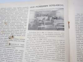 Hakku - Pioneerien lehti 1941 nr 4, Kymen Pioneerien kummilapsi Ritva Lemmikki Flinnck (jonka isä kaatui Talvisodassa) - Pohjolan Pioneerien kummilapsi Väinö Laurila
