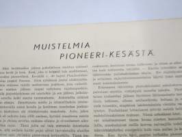 Hakku - Pioneerien lehti 1941 nr 4, Kymen Pioneerien kummilapsi Ritva Lemmikki Flinnck (jonka isä kaatui Talvisodassa) - Pohjolan Pioneerien kummilapsi Väinö Laurila