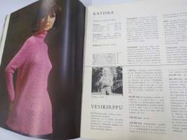 Ahkeraliisa 1968 nr 2  runsaasti vuoden 1968 käsityömallistoa