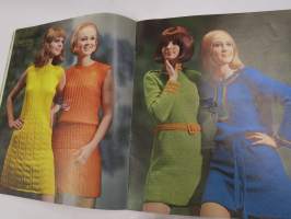 Ahkeraliisa 1968 nr 2  runsaasti vuoden 1968 käsityömallistoa