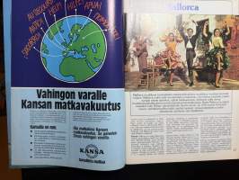 Matkarengas kevät-kesä-syksy 1982 lomaopas -matkaesitekirja