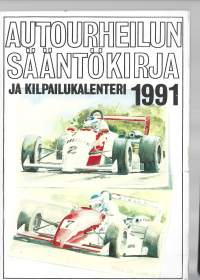 Autourheilun sääntökirja ja kilpailukalenteri 1991