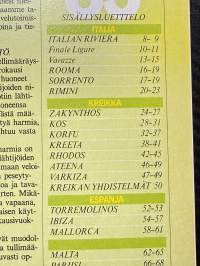 Finnmatkat kevät-kesä-syksy 1983 -matkaesite